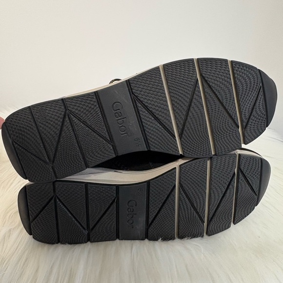 Gabor Women's Black and Gold Sneakers - Picture 12 of 15